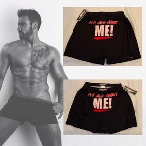 Fly Zone It's All About Me Boxers XL NWT